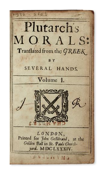 Plutarch, Moralia, in 16 vol. / Loeb Classical Library